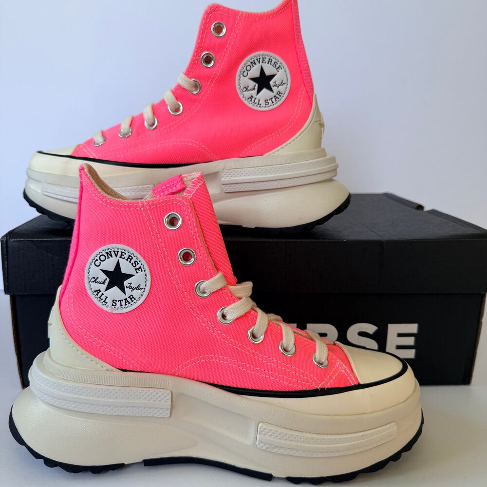 Converse Run Star Legacy CX Hi A05012C Electric Blush Egret Black M3 / W4.5 NWT